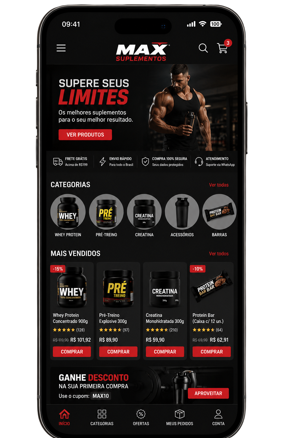 Depois da Vitrify: vitrine online profissional com pedidos chegando formatados no WhatsApp